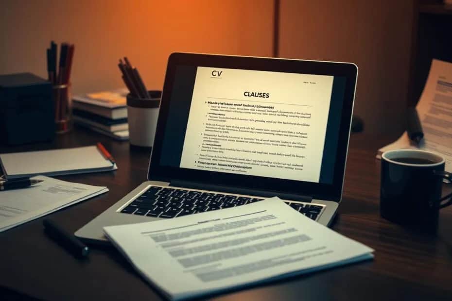 Klauzula CV co to? Kluczowe informacje o jej znaczeniu i funkcji