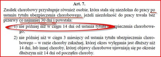 Jak obliczyć zasiłek chorobowy po ustaniu zatrudnienia i nie stracić pieniędzy